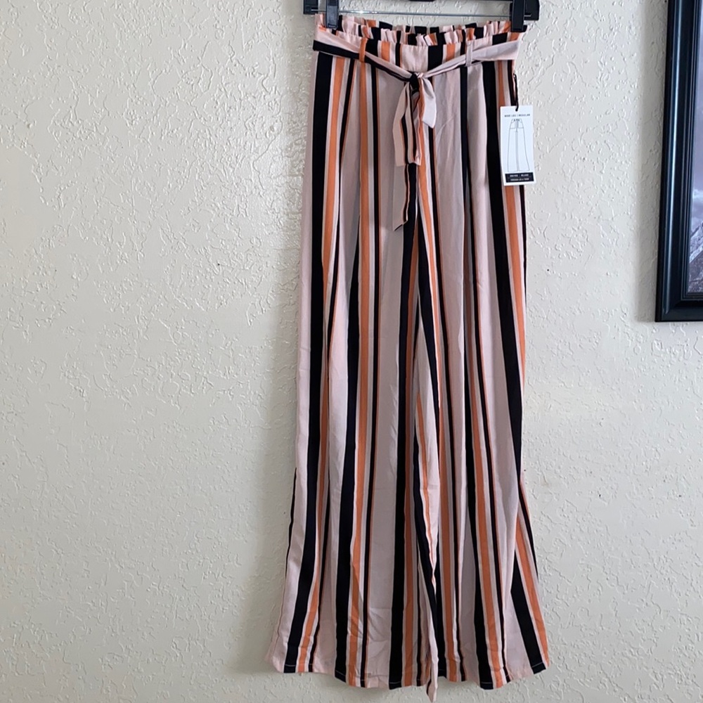 NEW Wide Leg Pants Multi Color Size S